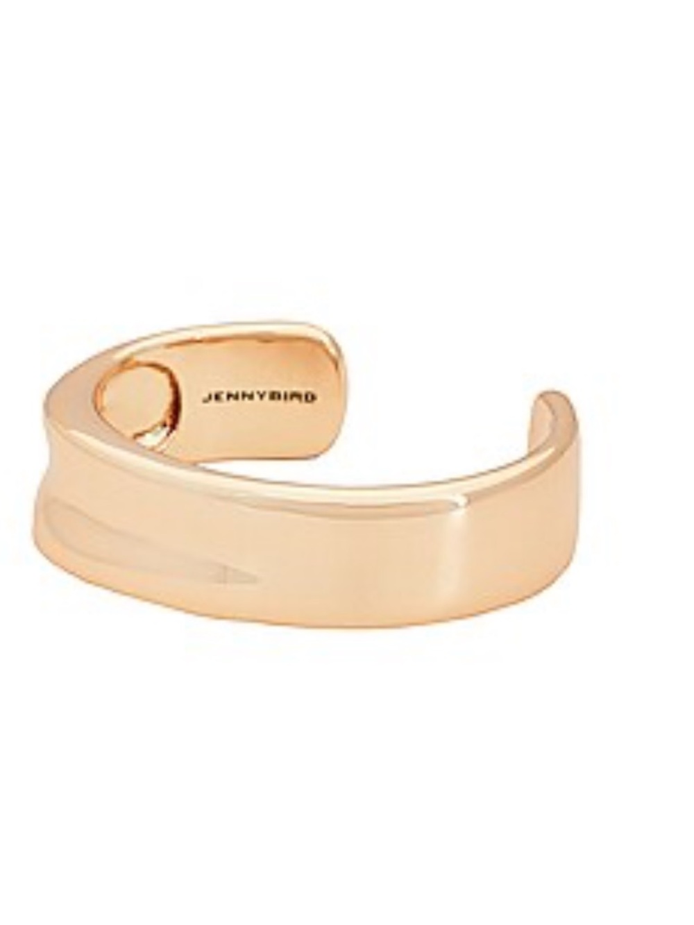 NWOT Jenny Bird Gold Sculpted Open Cuff Bracelet